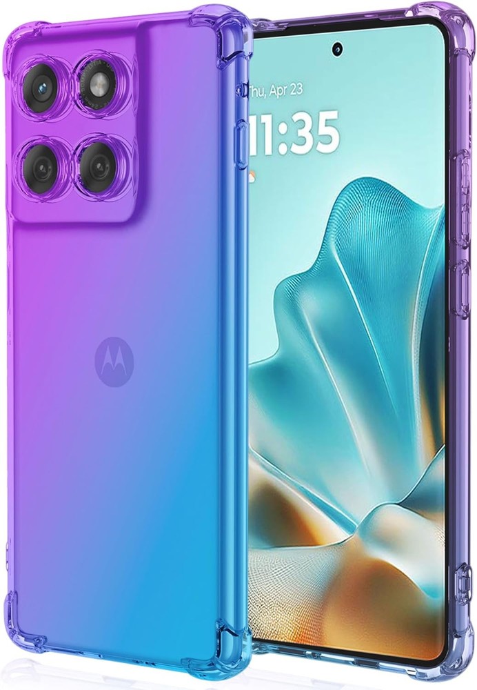 1. For Motorola Edge 2025 Case, TPU Shock-Absorption, Flexible Gradient Color
