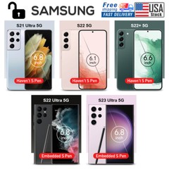 New Samsung Galaxy S24 Ultra/S22 Ultra/S23 Ultra/S23+/S22+ Factory Unlocked