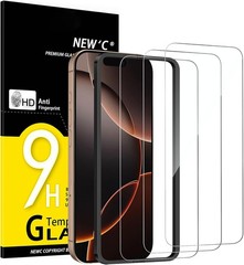 3PCS Screen Protector for iPhone 16 Pro & iPhone 17 6.3 Inch Enhanced Tempered G
