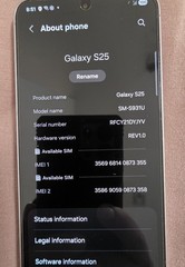 Samsung Galaxy S25 – 128 GB – Silver Shadow (Unlocked)