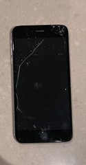 As-is Damaged Apple iPhone 6+ A1522 Space Gray A8