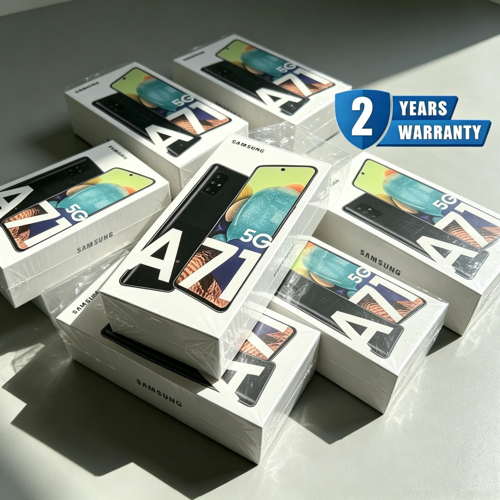 New Sealed Samsung Galaxy A71 5G SM-A716U1 128GB+6GB 64MP Unlocked Smartphone