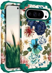Google Pixel 10 Pro XL Case, Shockproof Heavy Duty Protection Hard Plastic+Silic