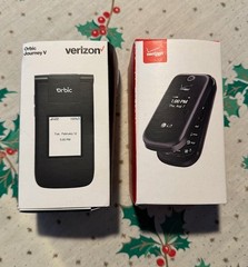 Lot Of 2 – Flip Phones (Orbic Journey V) & LG Revere 3 – Used/Good (Plz read)