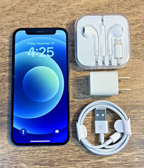 Apple iPhone 12 mini – 64GB – Blue (Factory Unlocked) – Good Condition
