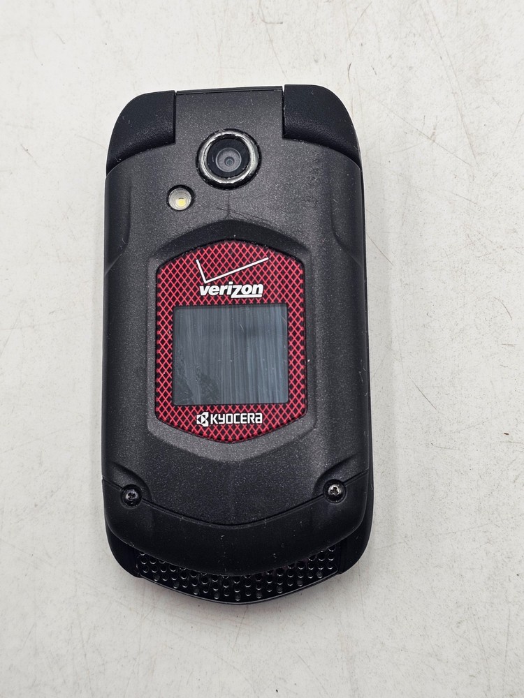 Kyocera E4520PTT DuraXV Push To Talk Verizon Rugged Waterproof Phone- READ