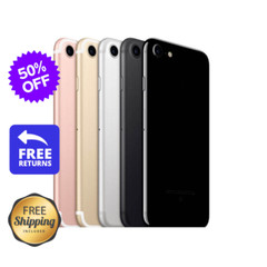 Apple iPhone 7 Jet Black/Black/Rose Gold |32GB 128GB| Unlocked Verizon At&t