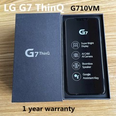 LG G7 ThinQ G710VM Fingerprint 64GB+4GB Unlocked 4G LTE Smartphone- New Sealed