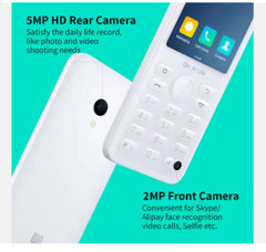 Qin F21 PRO – Black international shMini hybrid Phone – Playstore – Dual Camera