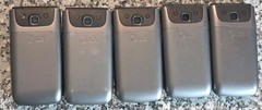 5 LG A340, A340, AT&T, Go-Phone, Flip Phone, 3G/2G, B Grade, Each Sold Separate