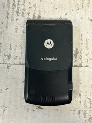 Motorola RAZR / Razor V3 – Black ( AT&T / Cingular ) Flip Phone No Battery