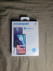 (Only AT&T Carrier) Motorola Moto G Stylus 2023 6.5″ 128GB 4GB RAM Midnight Blue