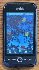 Cricket Ascend M860 – Blue and Silver ( CDMA ) Very Rare Smartphone