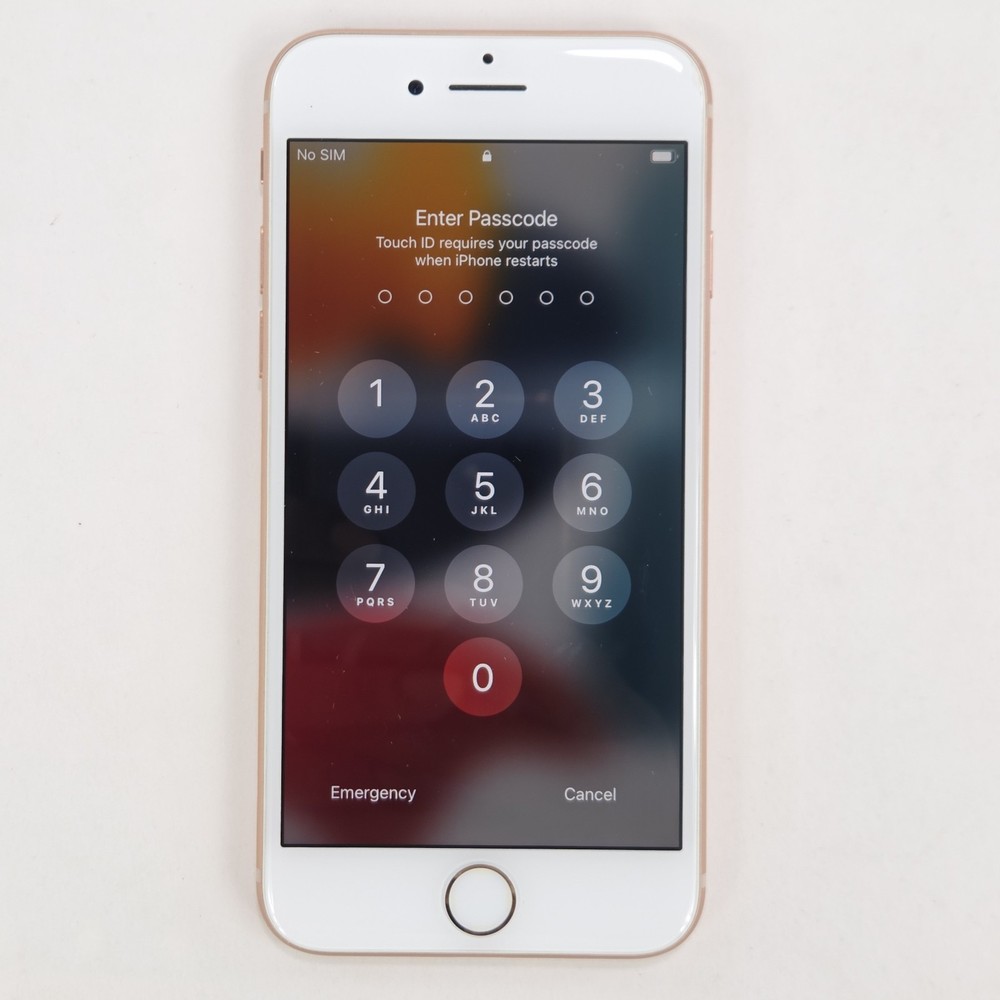 Apple iPhone 8 64GB Unlocked – Gold *PASSWORD LOCKED*