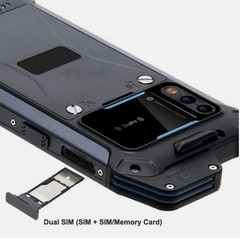 Unlocked Rugged 6.3-inch 4G Android Phone Smartphone PTT Intercom PoC Radio