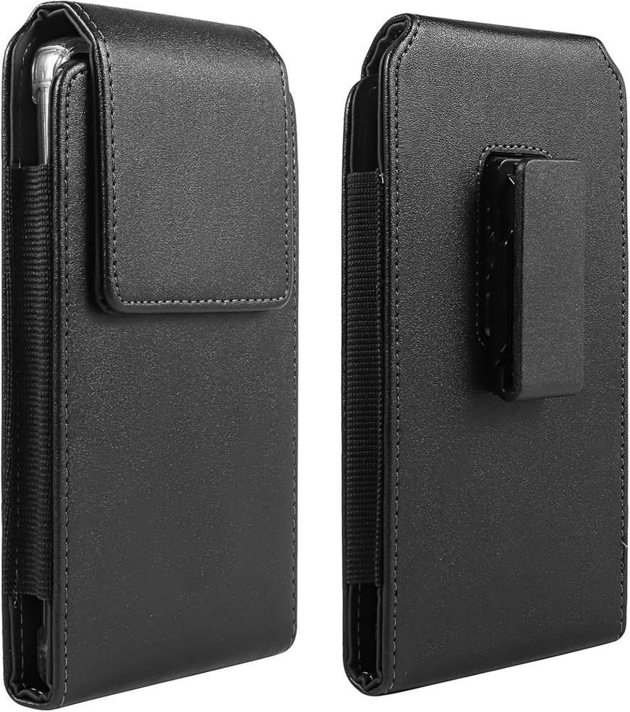 Cell Phone Swivel Belt Clip Holster, PU Leather Case for Samsung Galaxy S26 Ultr