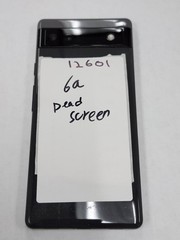 DEFECTIVE – Google Pixel 6a – 128GB – Black – Unknown – 12601
