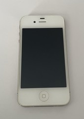 Apple iPhone 4 White 8GB MD440LL Verizon CIB Excellent – iOS 6.0.1 + 95% Battery