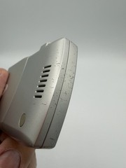 Motorola RAZR V3 Silver Flip Cell Phone Turns On When Plugged In. Read Desc. O