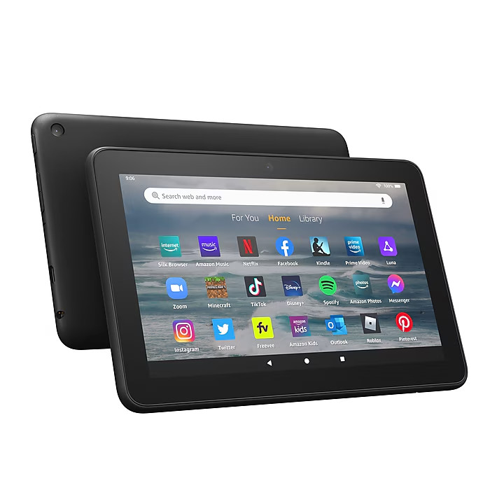 Amazon Kindle Fire 7 (P8AT8Z) 12th Gen | 7″ | 16GB | Wi-Fi Only | Black | OBX