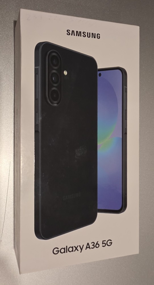🔥 NEW IN BOX Samsung Galaxy A36 5G A366U1 (2025) 128GB Black 📱Factory Unlocked