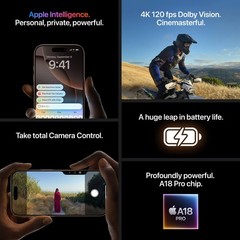 Apple iPhone 16 Pro Max 256GB GSM / CDMA Unlocked Phone – Desert Titanium – Good