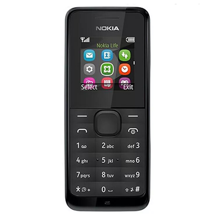 Original unlocked nokia105/1050 Ultra-long time standby mobile phone Color phone