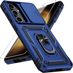 Navy Blue Case for Samsung Galaxy S23 Plus, 10 FT Military Drop Protection, Lens