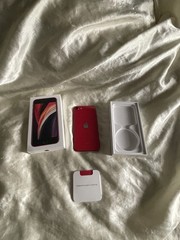 Apple iPhone Red SE (2nd Generation, 2020) 64GB Unlocked Smartphone 75% BH