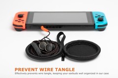 Mini-Portable Hard Shell Earbuds Case for Apple EarPods Headphones USB-C Wired