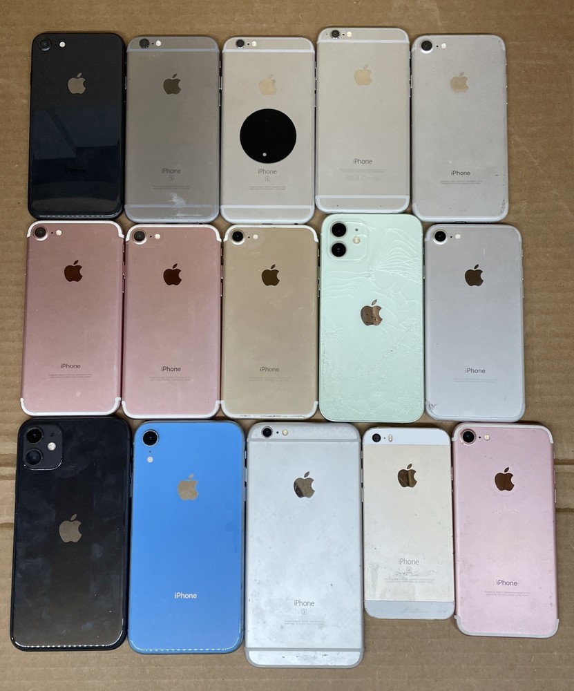 APPLE IPHONE Lot of 15 Mixed Models | READ DESCRIPTION | FOR PARTS
