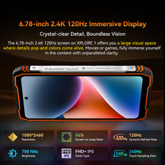 Blackview XPLORE 1 AI 5G Rugged Smartphone 48GB+512GB Android 15 20000mAh NFC