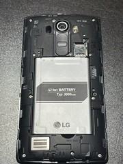 LG G4 H818P- DEFECTIVE & MISSING BACK PIECE