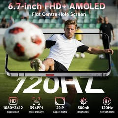OUKITEL WP210 Rugged Smartphone 5G 36GB+512GB 8800mAh Android 15 108MP 6.7″ NFC