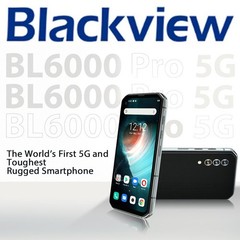 Unlock 5G Blackview BL6000 Pro Rugged Smartphone Android 13 Waterproof Octa Core