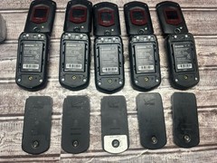 Lot Of 5 Kyocera DuraXV E4520PTT Rugged GPS Waterproof Cell Phone Verizon *Read*