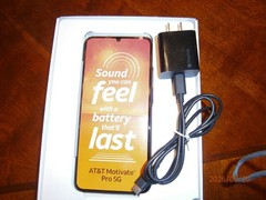 AT&T Motivate Pro 5G with prepaid reloadable card Top condition!