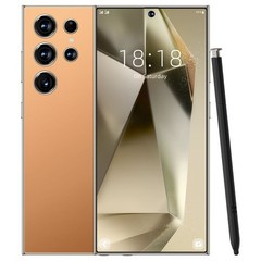 I24 Ultra Smartphone – 6.8″ HD Display, 256GB, 8GB RAM, Unlocked, Orange