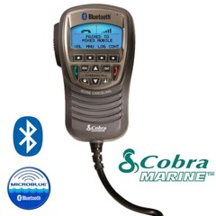 Cobra MR F300BT Waterproof Marine Wireless Handset Bluetooth-Enabled Phone