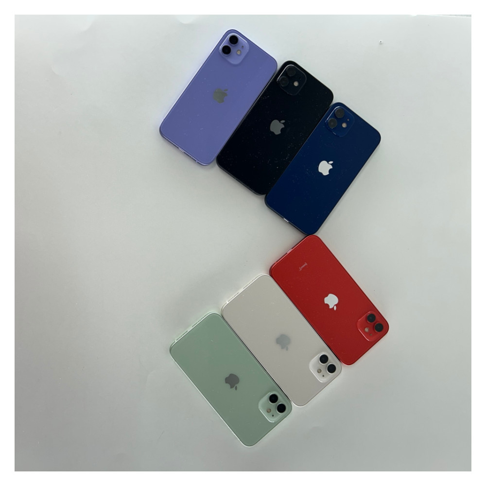 Apple iPhone 12 – 128GB / 64GB – 5G Unlocked Face ID Dual 12MP Camera