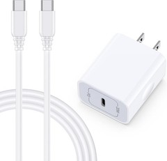 5G Fast Charging Block for Samsung Galaxy A36 A17 A16 with 6FT Type C Cable