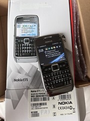 Nokia E71 Nokia E71 Phone Made in Finland, Used Working! Camera Error!