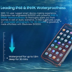 Blackview BV9300 4G LTE 6.7″ Rugged Cell Phone Android Mobile Measuring Outdoor