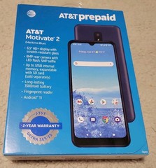 AT&T Motivate 2 32GB 6.5″ HD Smartphone – Maritime Blue BRAND NEW FACTORY SEALED