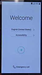 LG Phoenix 3 Smartphone AT&T Android, with box and manual. Working.