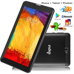 New! Indigi 7″ Fast Android 9.0 4G GSM+WCDMA Smartphone Tablet Google Play Store