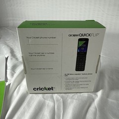Alcatel Quickflip 4044C Cricket 4G LTE Smartphone – Gray 4GB 2F