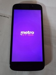 Motorola Moto E5 Play XT1921 16Gb Gray Metro by T-Mobile Good Cond Factory Reset