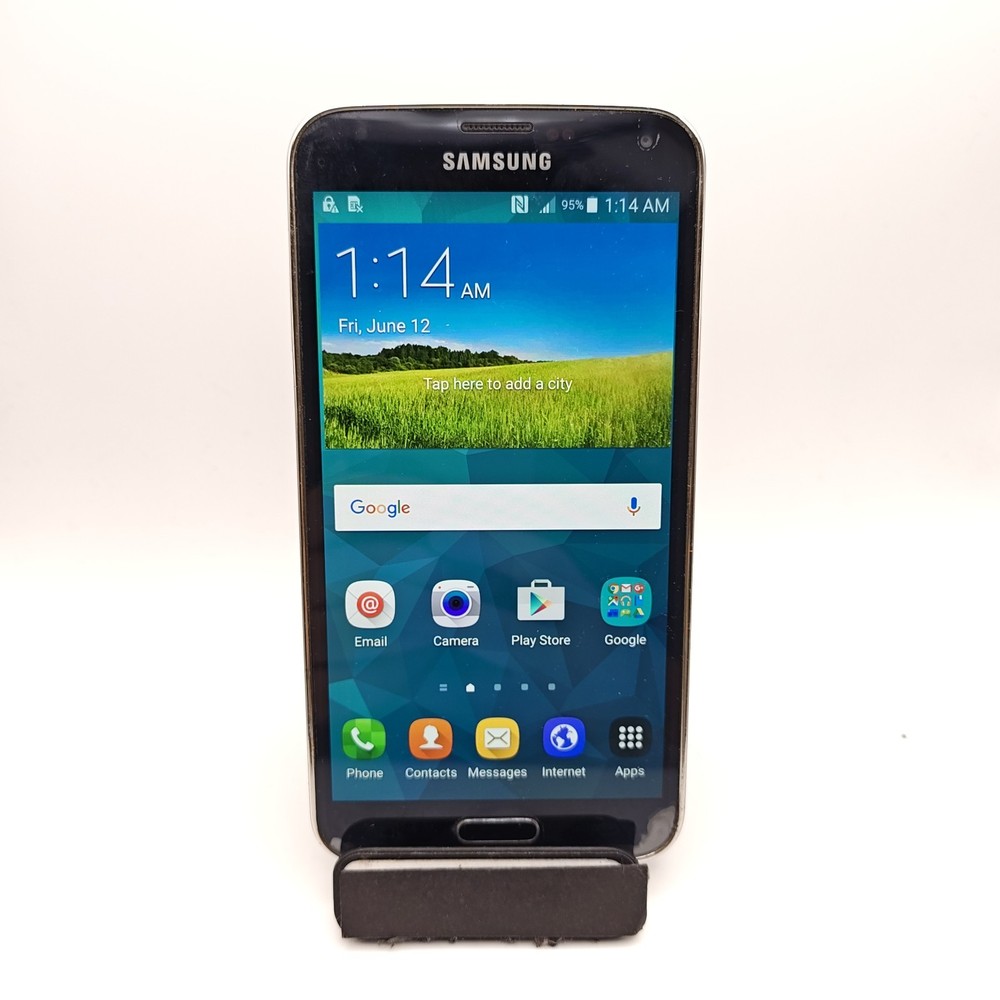 Samsung Galaxy S5 G900 4G LTE GSM Unlocked 16GB Original PHONE Black VERY GOOD