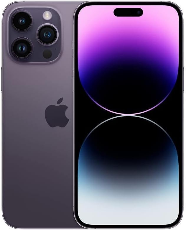 Apple iPhone 14 Pro Max 128GB (Unlocked) A2651 – Deep Purple – Excellent